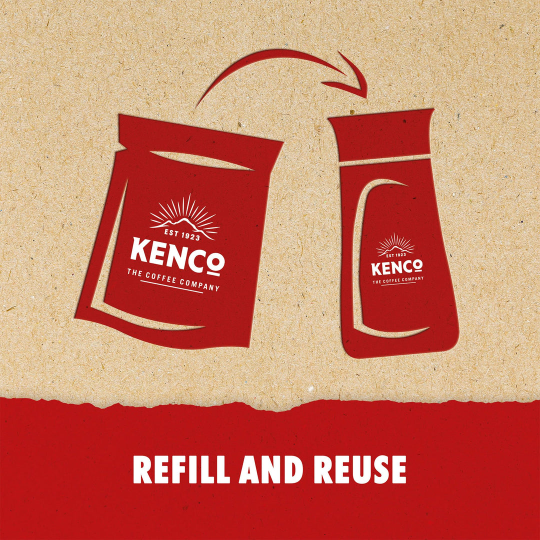 Kenco Decaff Instant Coffee Refill 150G x 5 (750g Total)