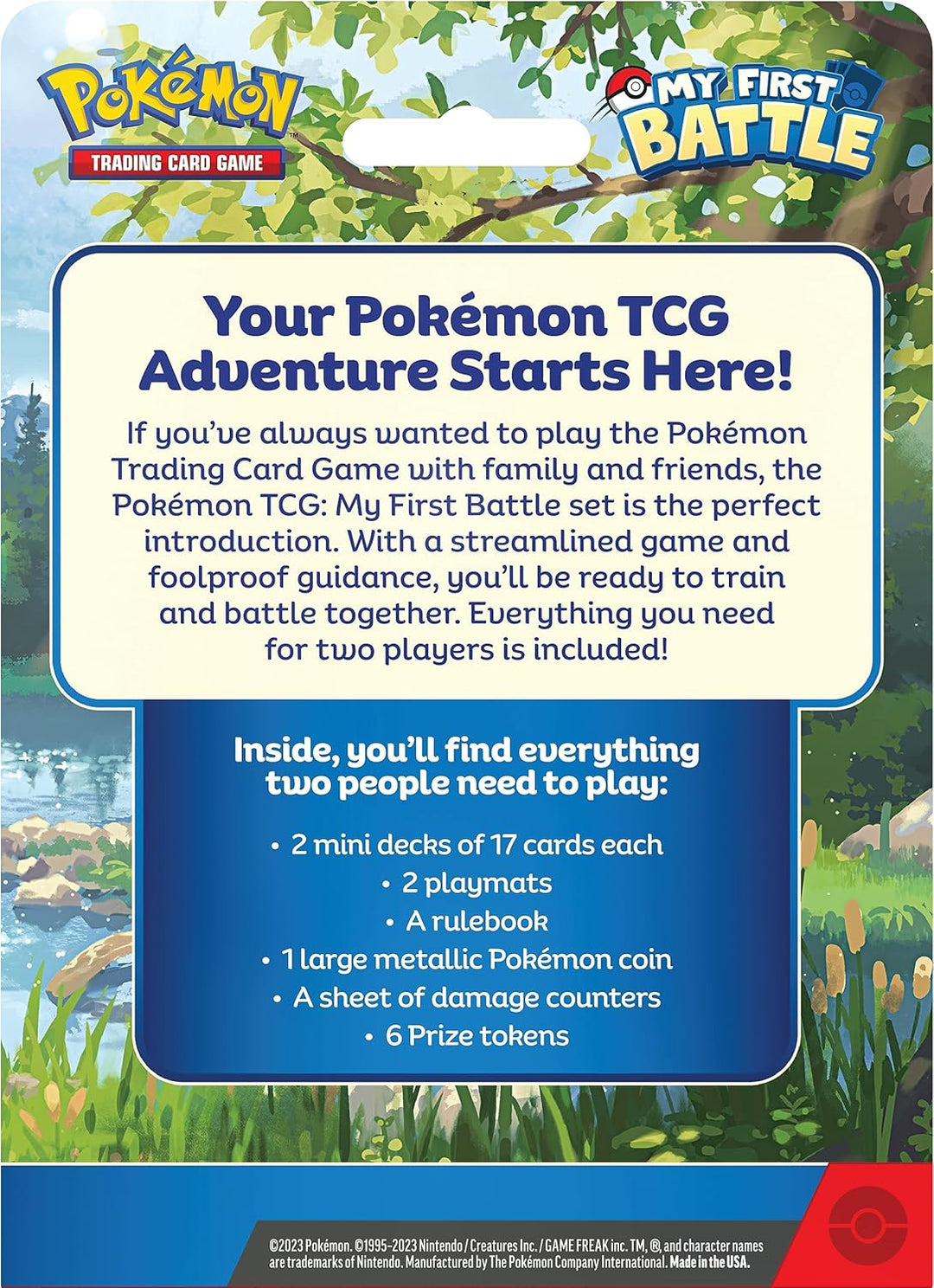 Pokémon TCG: My First Battle—Charmander and Squirtle Mini Decks