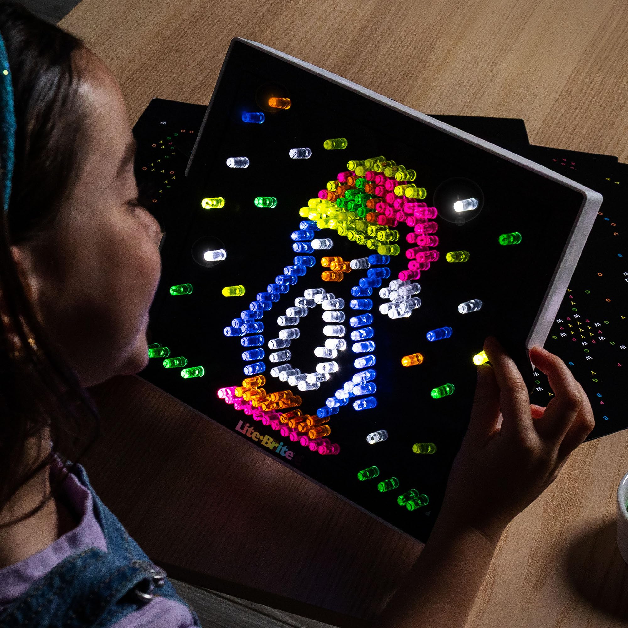 Lite Brite Ultimate Classic - Light Up Drawing Board | 12 Templates | Ages 4+ 5