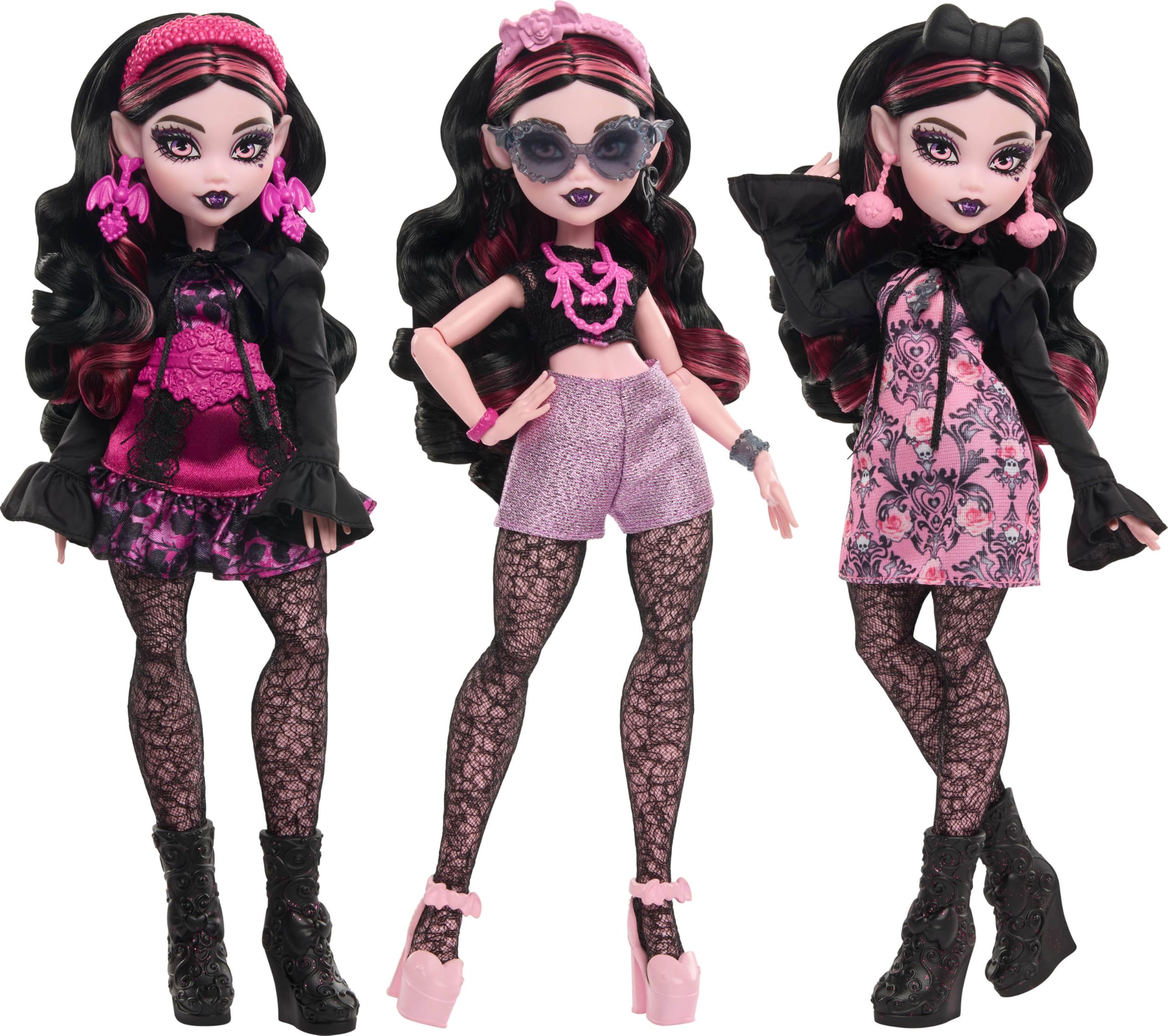 Monster High Ultimate Skulltimate Playset with Draculaura Doll - 40+ Surprises | Ages 4+ | Multicolor 3