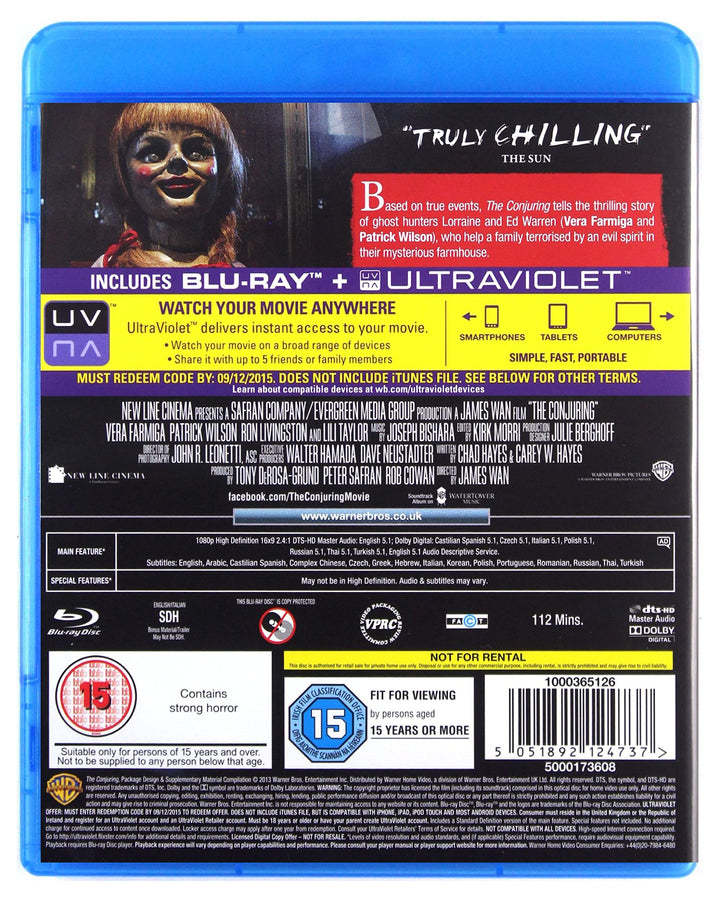 The Conjuring (2013) - Blu-ray [Region Free]