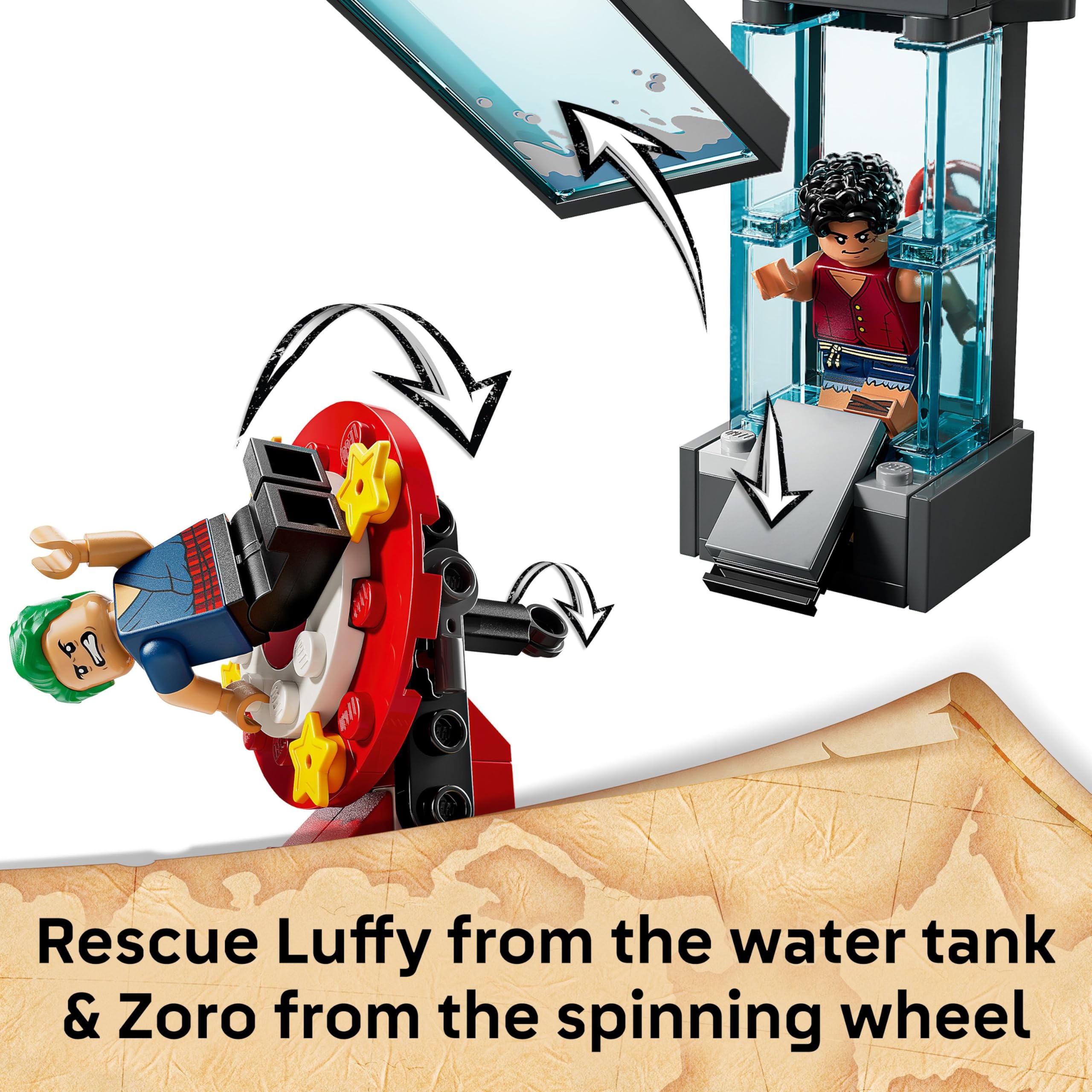 LEGO ONE PIECE Buggy the Clown's Circus Tent Building Set 75637 | Ages 8+ 4