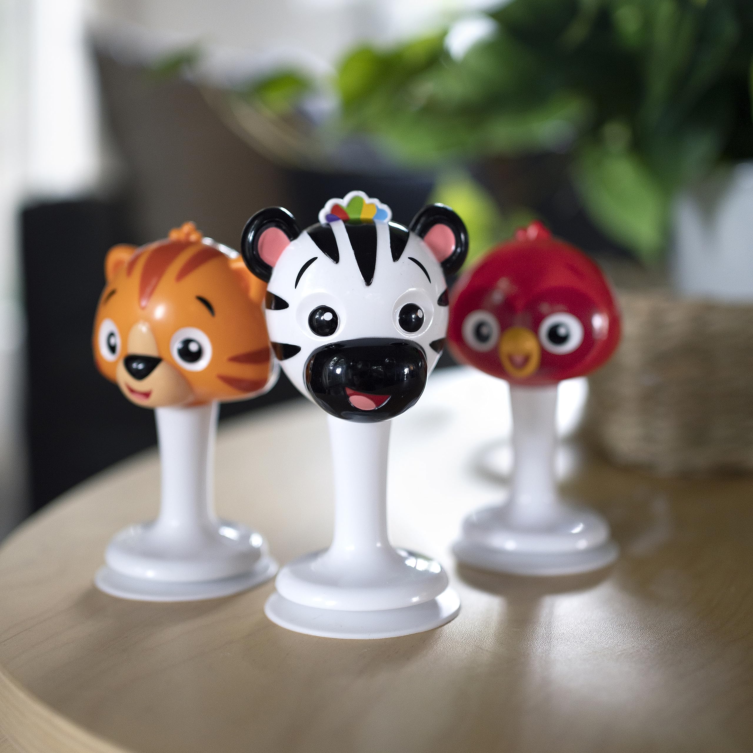 Baby Einstein Rattle & Jingle Trio - Suction Cup High Chair Toys for 3 Months+ 8