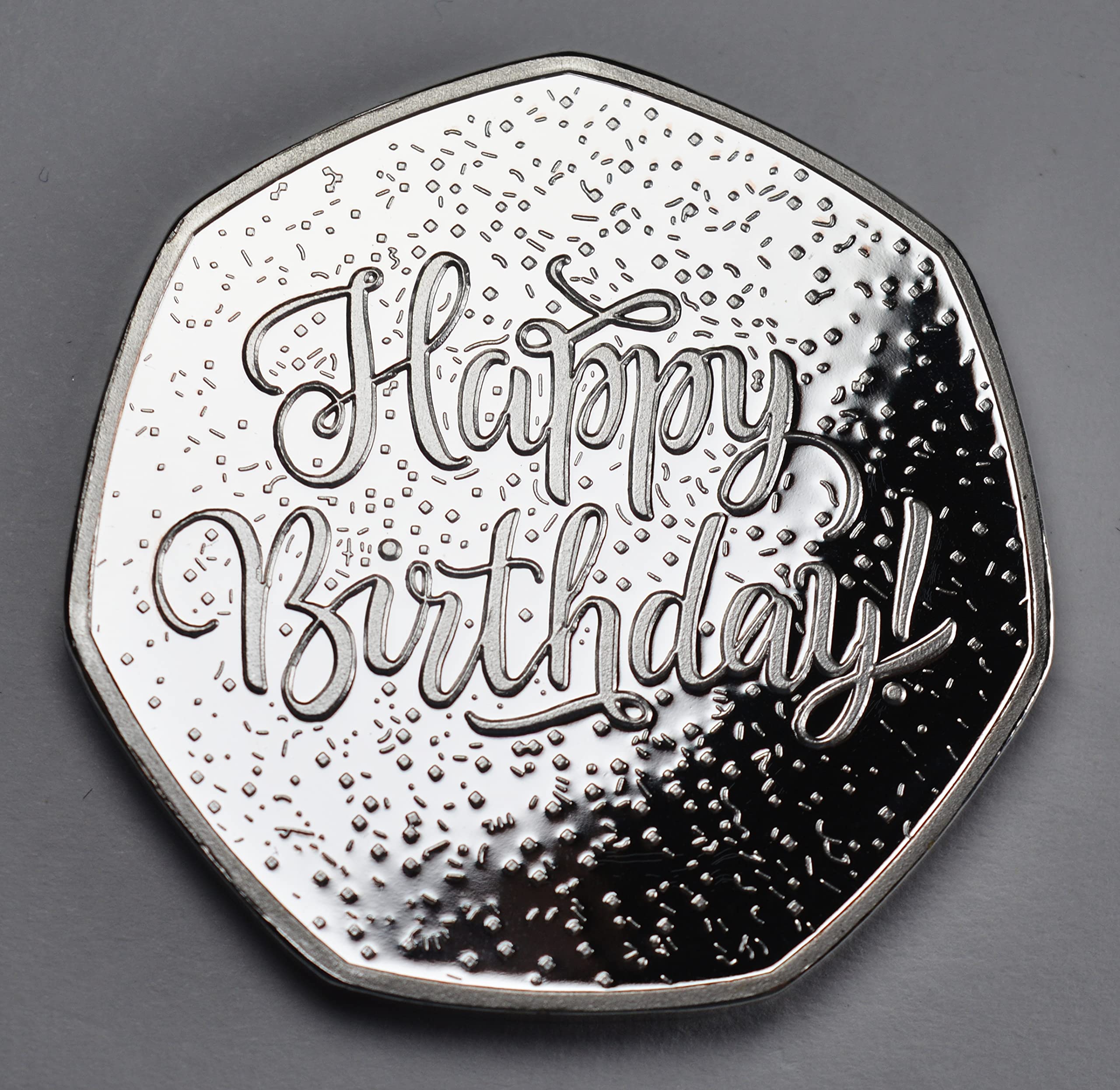 The Commemorative Coin Company 70th Birthday .999 Silver Plated Commemorative Coin | 8g | 27mm 2