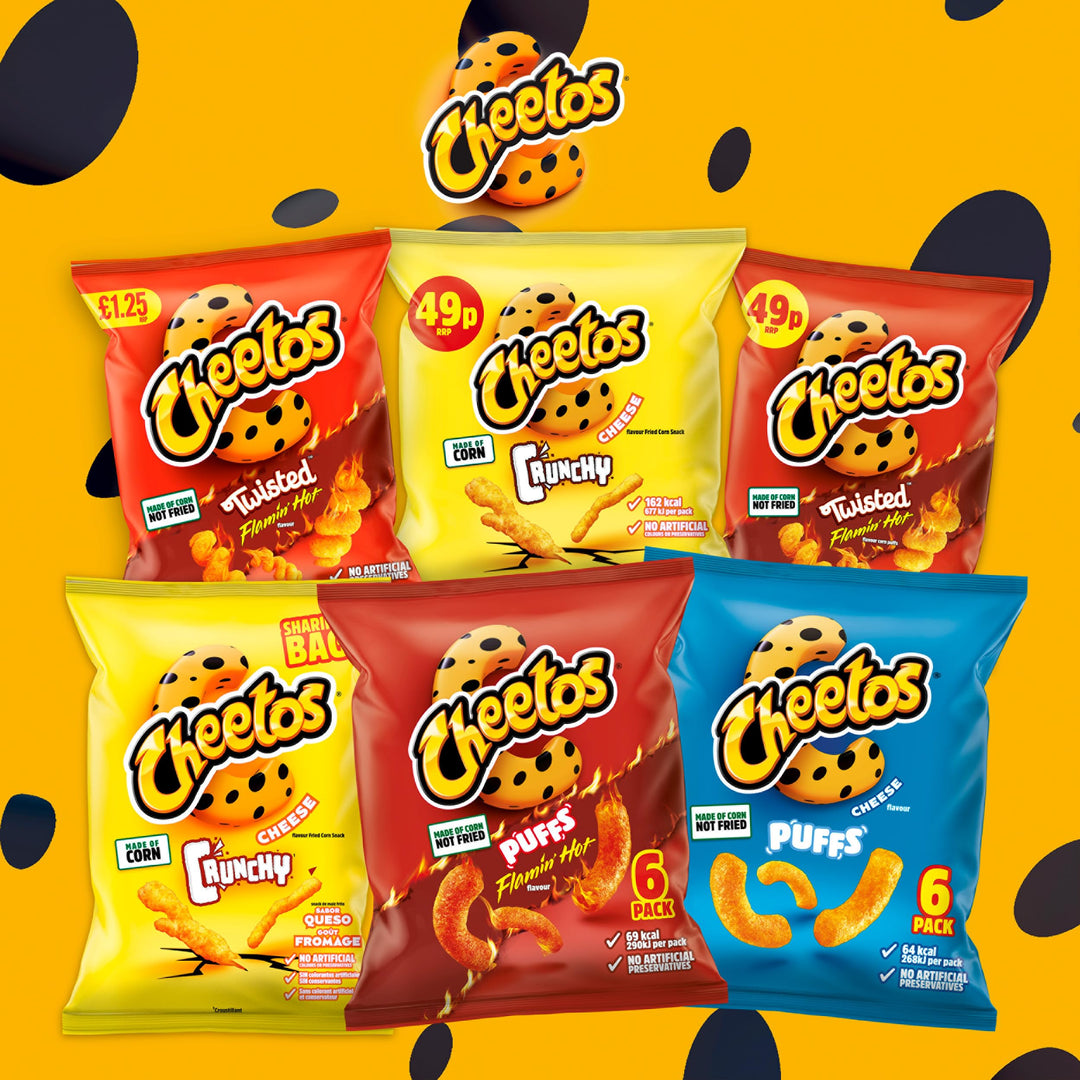 Cheetos - Crunchy Cheese Snacks 30g (Case of 30)