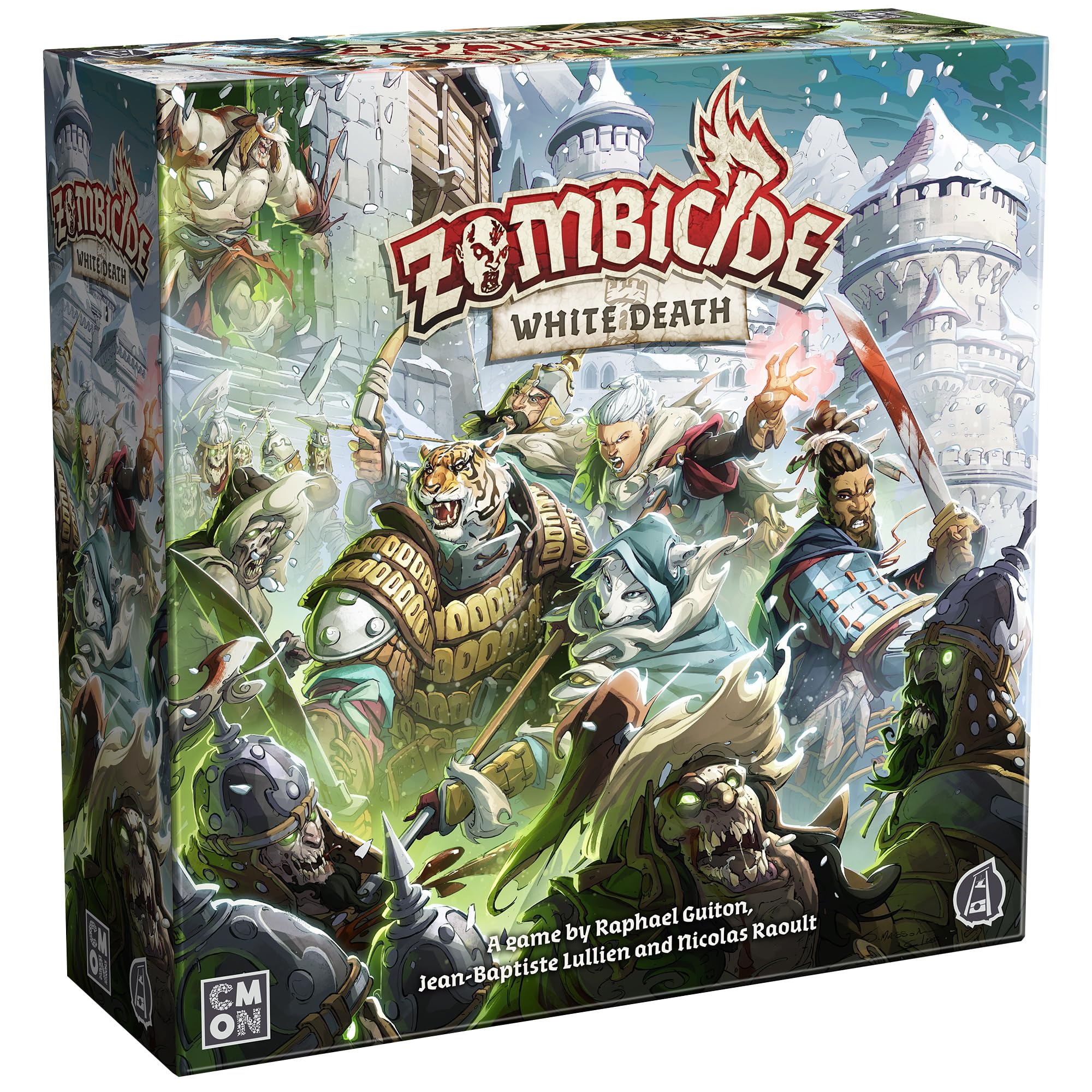 CMON Zombicide: White Death Board Game | Ages 14+ | 1-6 Players | 60 Min