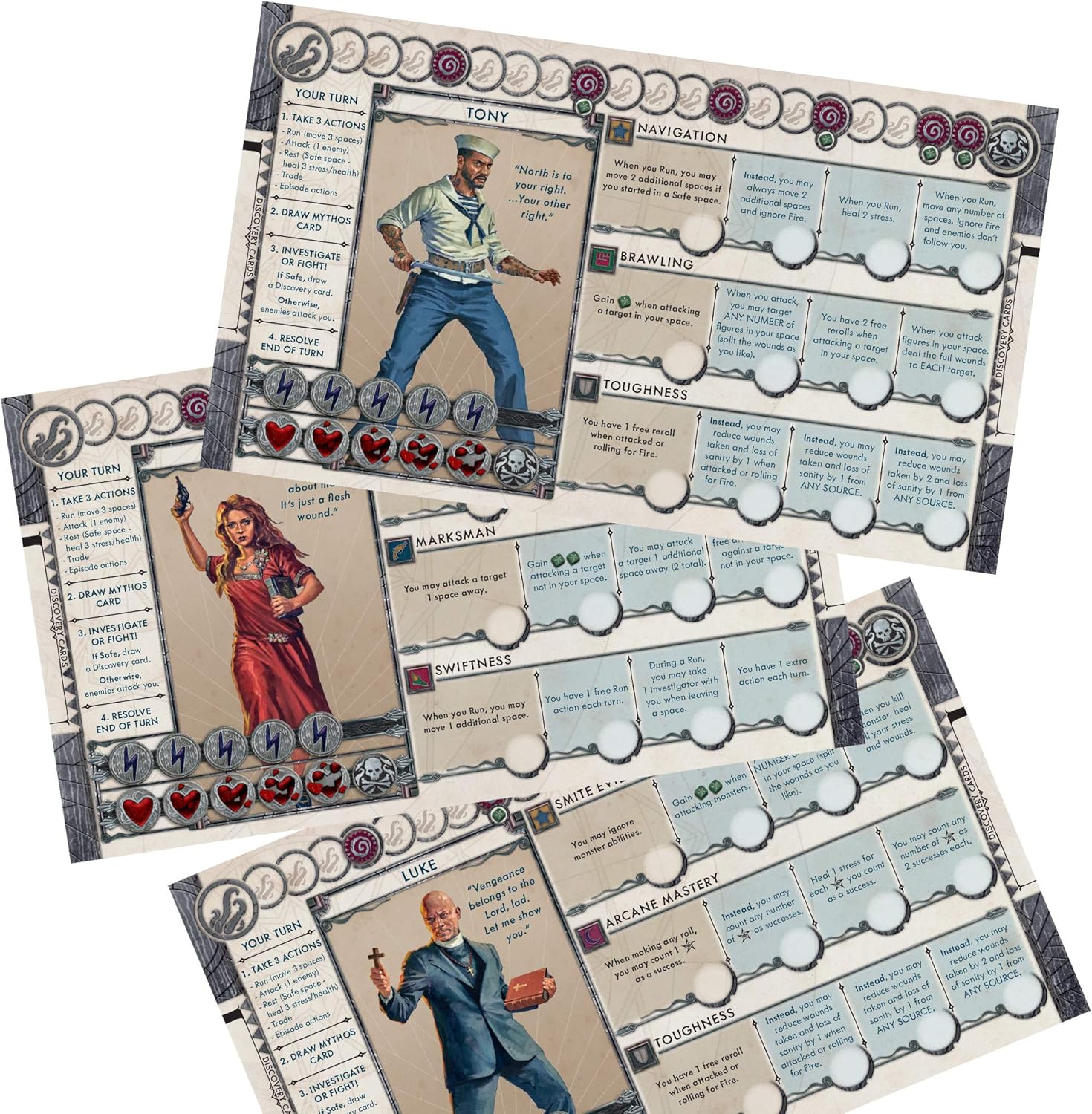 Cooles Mini oder nicht Cthulhu: Death May Die Staffel 2 Erweiterungsbrettspiel 4