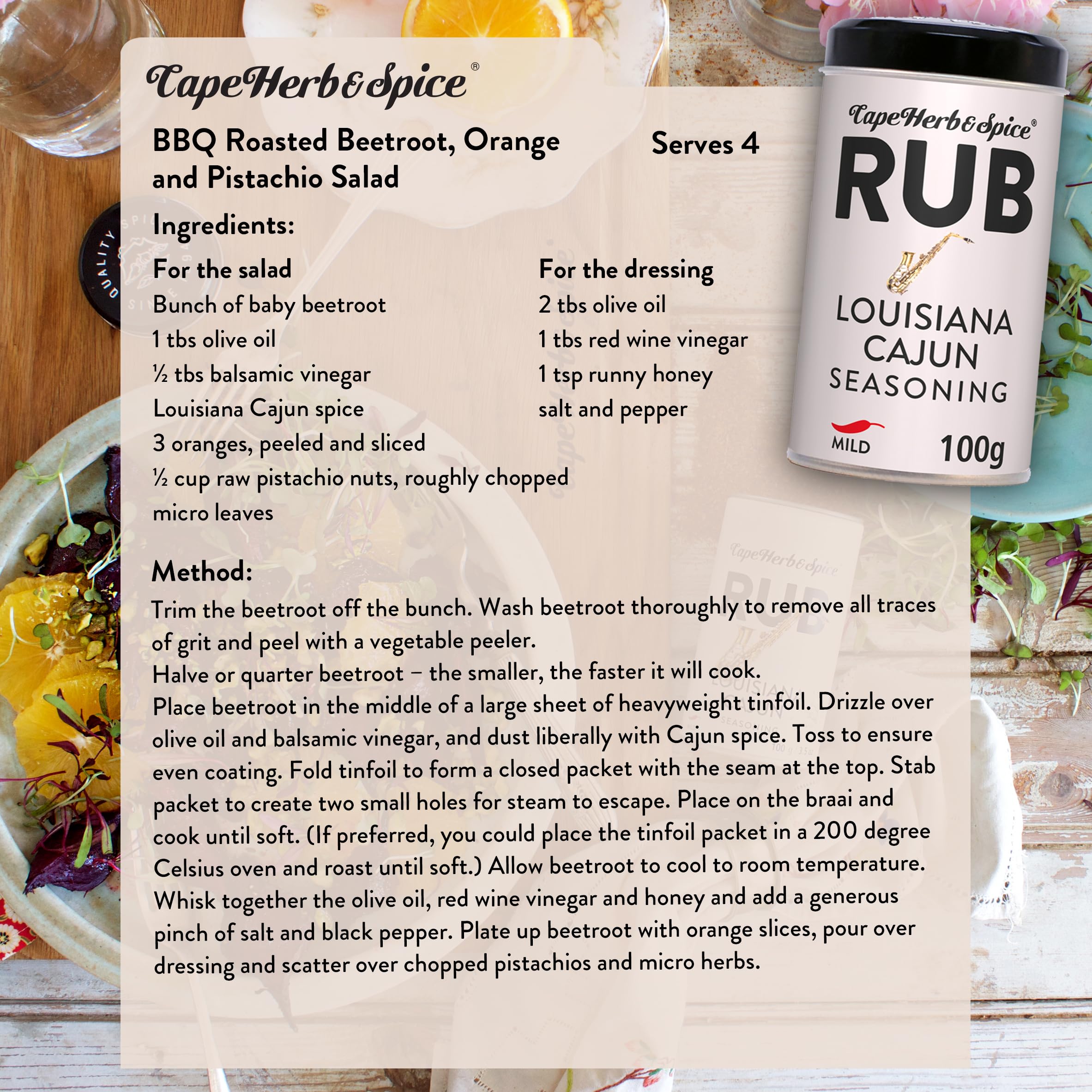 Cape Herb & Spice - Louisiana Cajun Seasoning Spice Blend 7