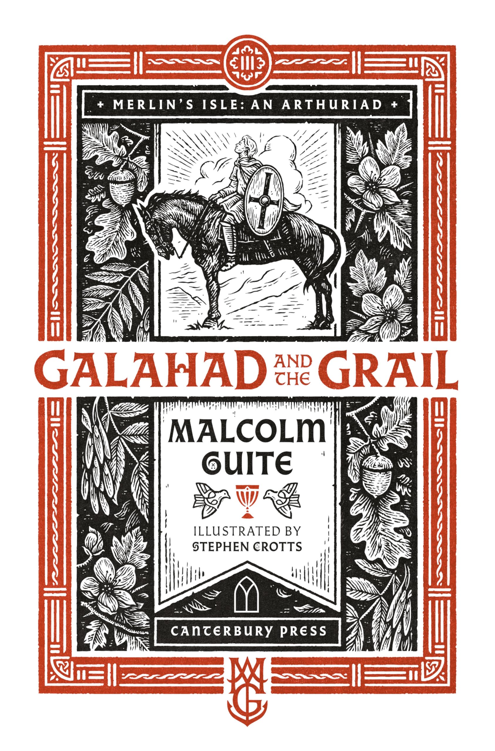 Malcolm Guite Galahad and the Grail (Merlin's Isle: An Arthuriad) - Hardcover 2
