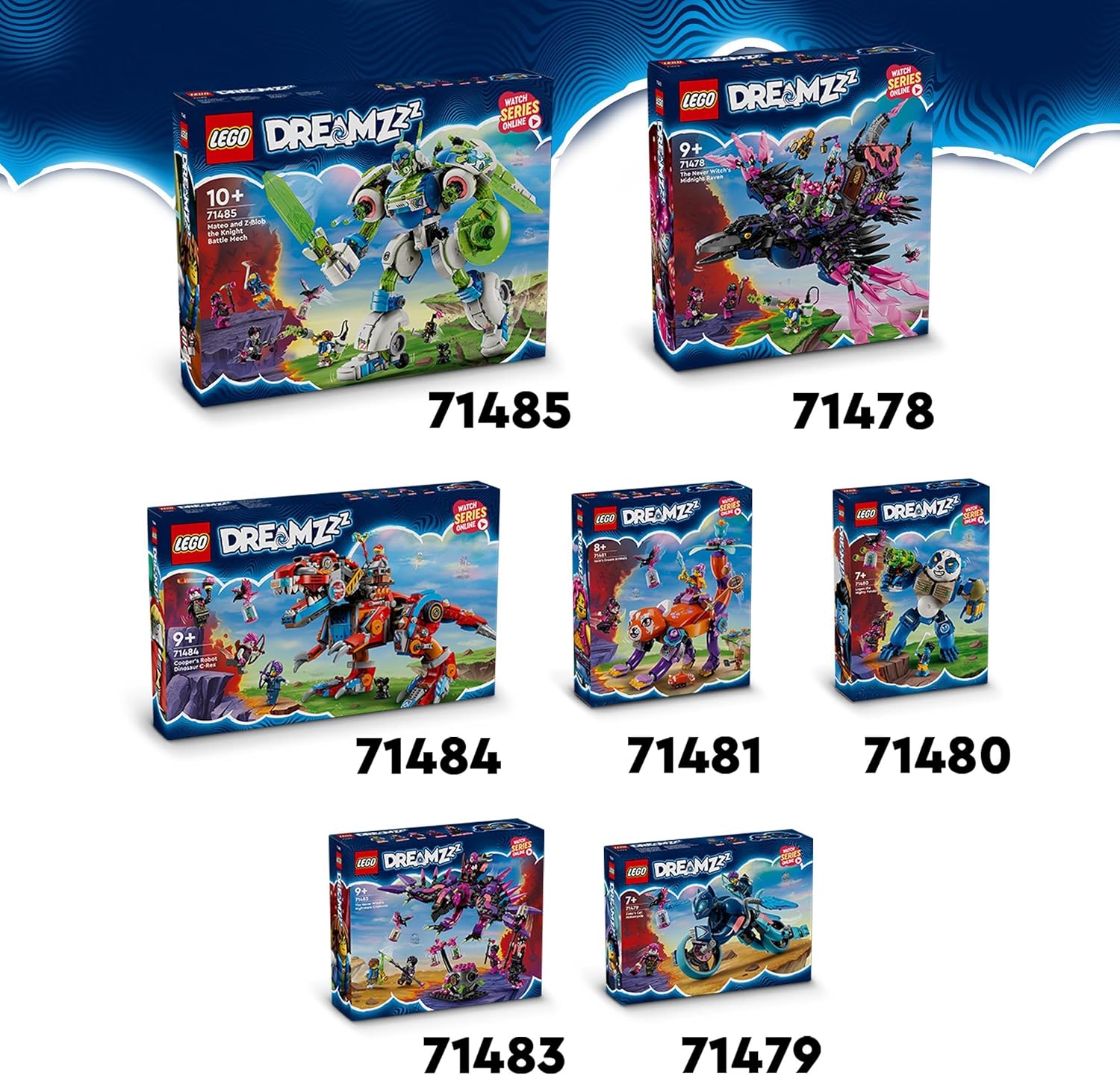 LEGO DREAMZzz Cooper’s Robot Dinosaur C-Rex - Rebuildable T. rex & Pterodactyl Building Set for Ages 9+ 8