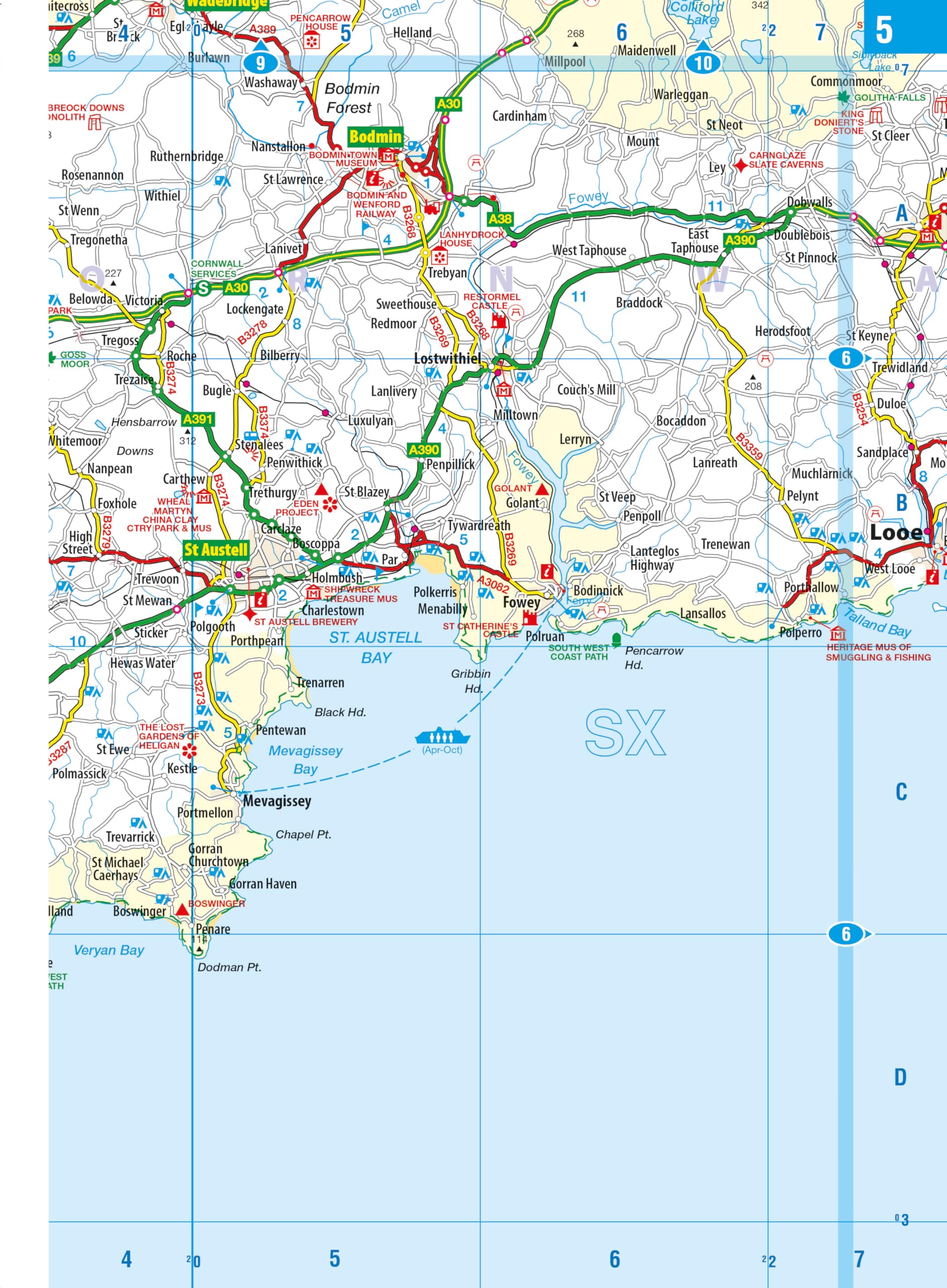 Philip's 2026 Easy to Read Road Atlas of Britain - A4 Spiral Bound | 1:150,000 Scale | 352 Pages 3