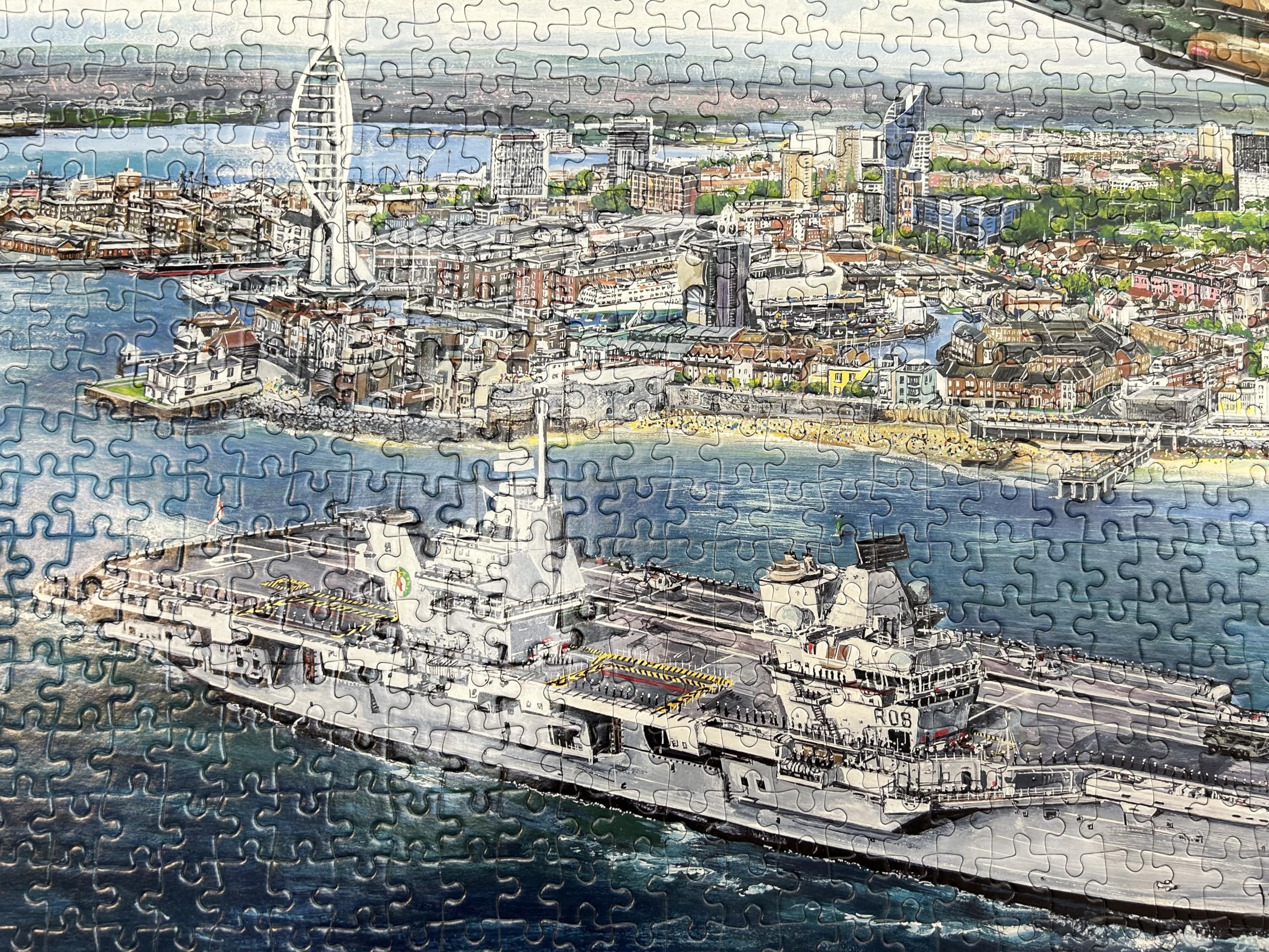 Gibsons Portsmouth Flypast 1000 Piece Jigsaw Puzzle for Adults | Historic D-Day Tribute 3