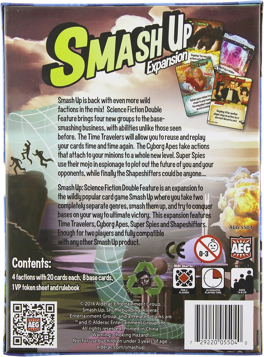 Smash Up-Erweiterung: Science-Fiction-Doppelvorstellung – Alderac Entertainment Group 3