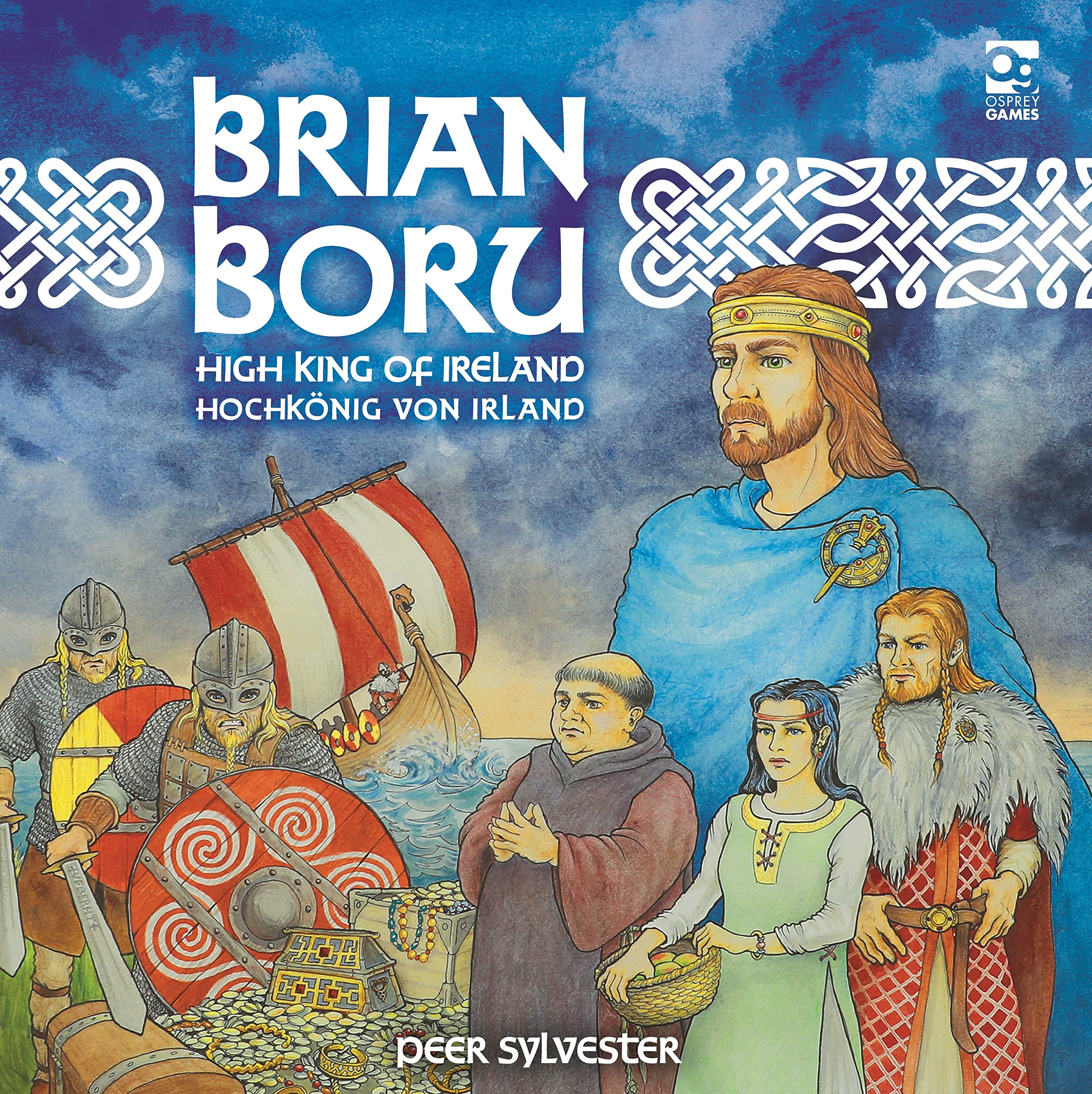 Osprey Games Brian Boru: High King of Ireland Board Game | Ages 14+ | 3-5 Players | 60-90 Minutes 1