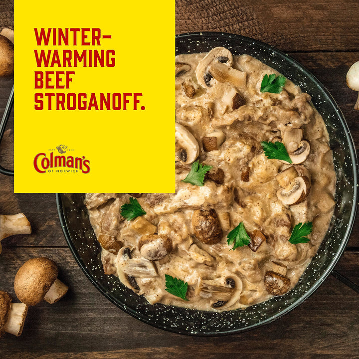 Colman's Beef Stroganoff Meal Maker - Quick Sauce Mix for Hearty Family Meals