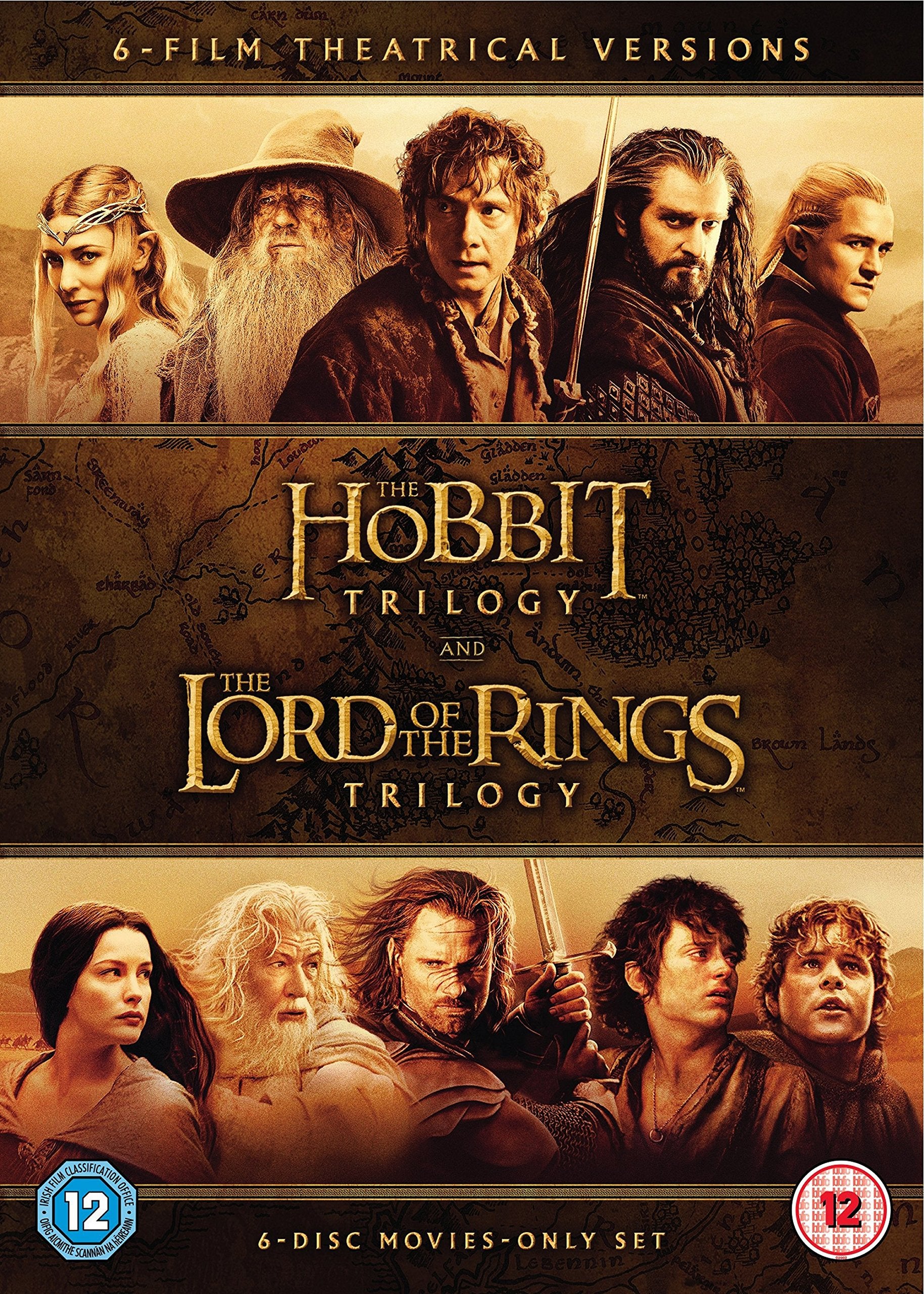 The Hobbit & The Lord of the Rings Trilogy Collection [DVD] 1