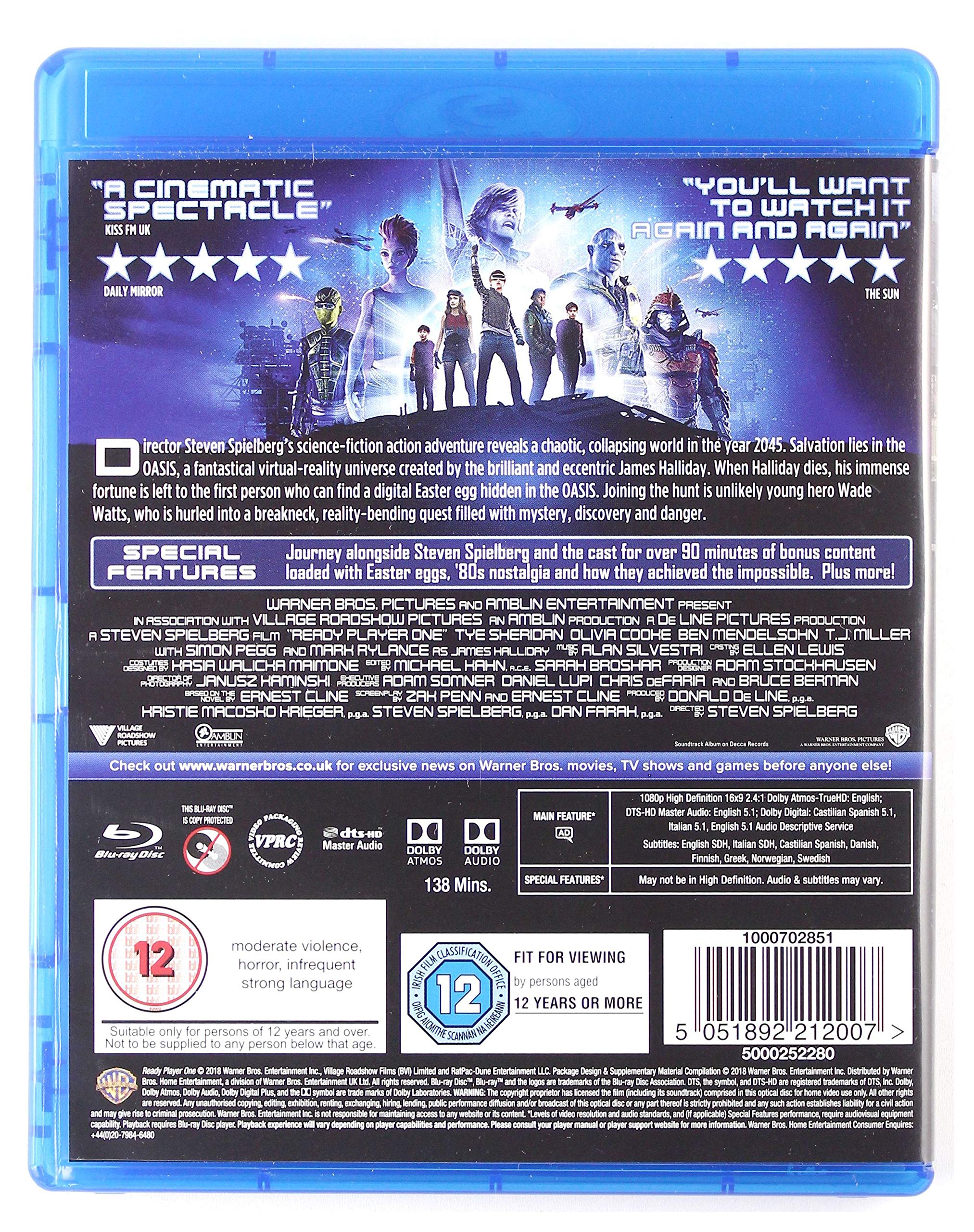 Ready Player One [Blu-ray] 2