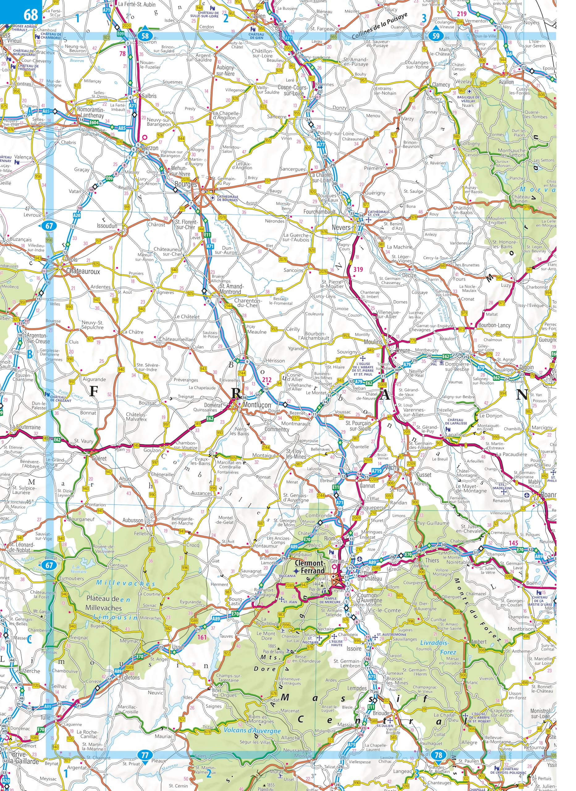 Philip's 2027 Big Road Atlas of Europe - Easy-Read Mapping | A3 Spiral Edition 5