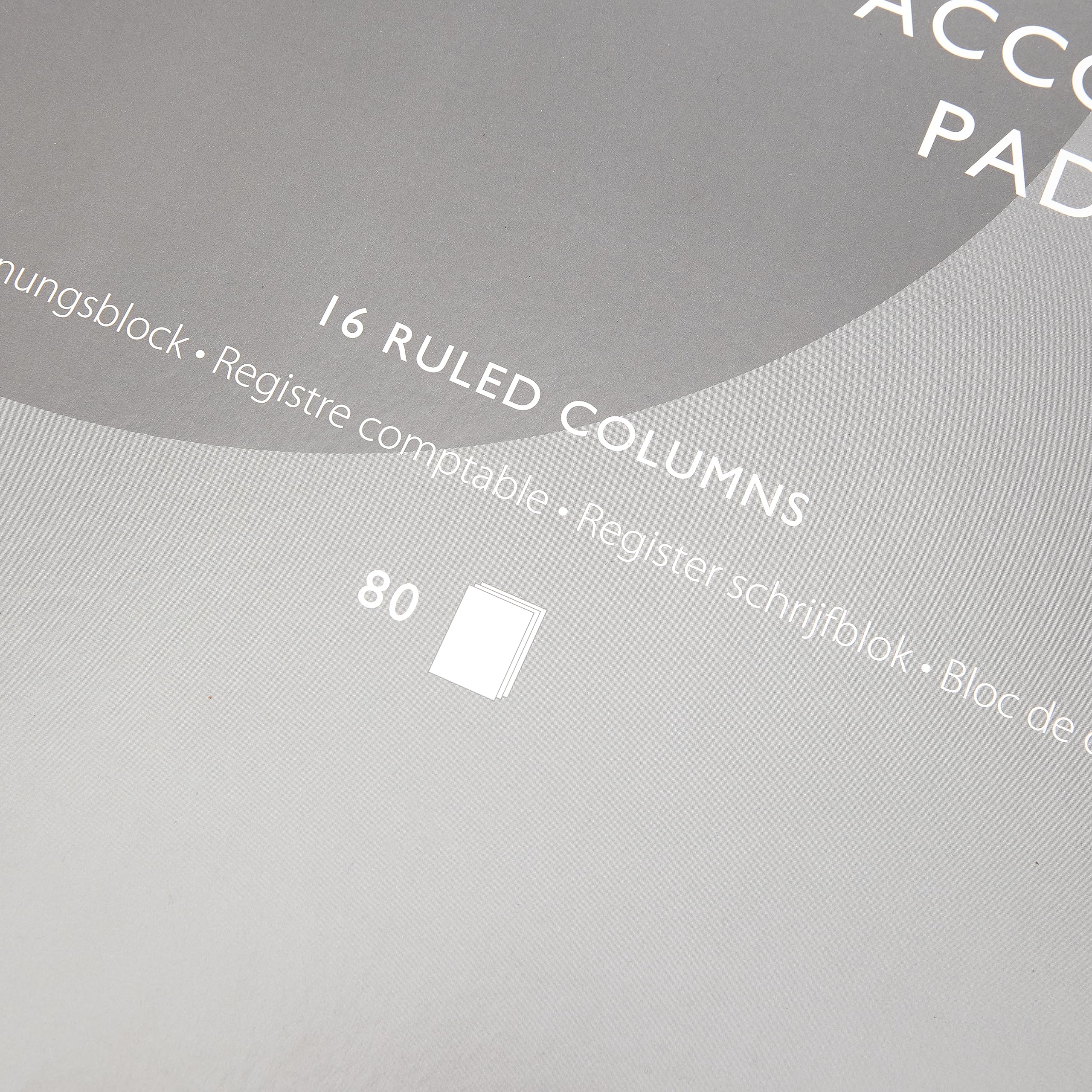 Q-Connect A3 Analysis Pad - 16 Columns, 80 Sheets | Soft Cover Paper 3