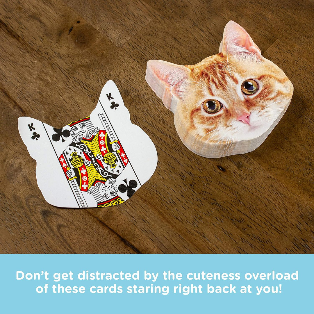 Kitten-Shaped Playing Cards | 52 Card Deck + 2 Jokers