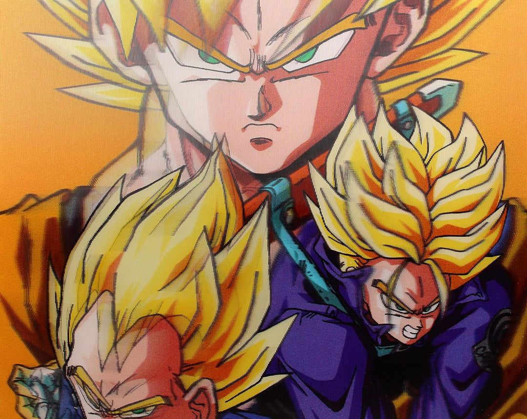 REDSTRING - 3D Dragon Ball Z Saiyans Notebook, Multicolor (RS531135)