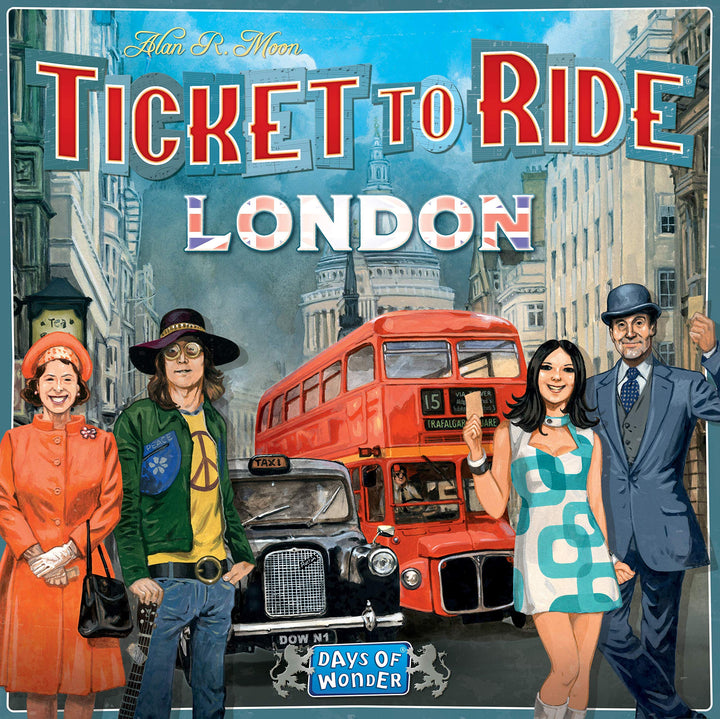 Days of Wonder Ticket to Ride London Board Game | Ages 8+ | 2-4 Players | 10-15 Minute Playtime