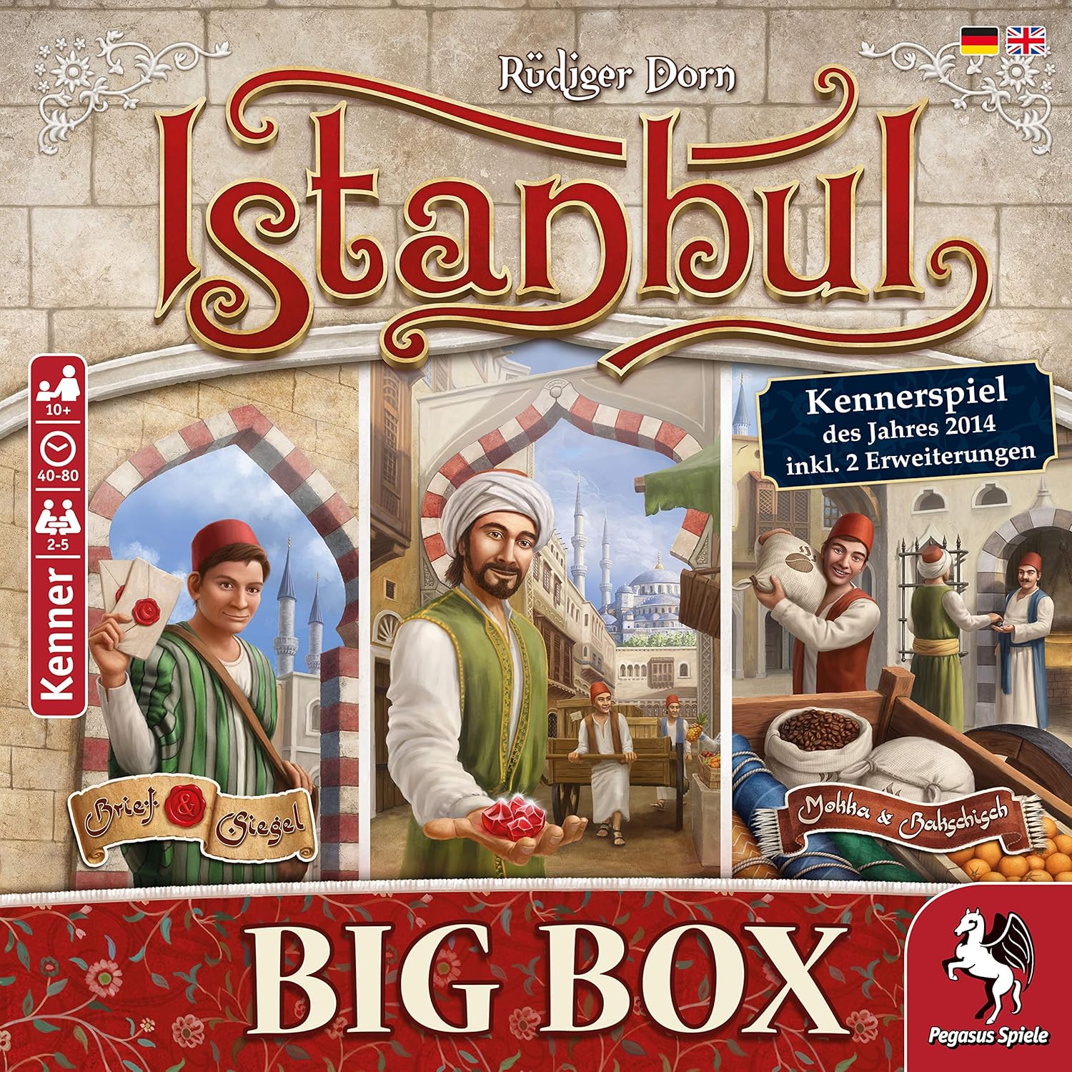 Pegasus Spiele Istanbul Big Box Brettspiel 5