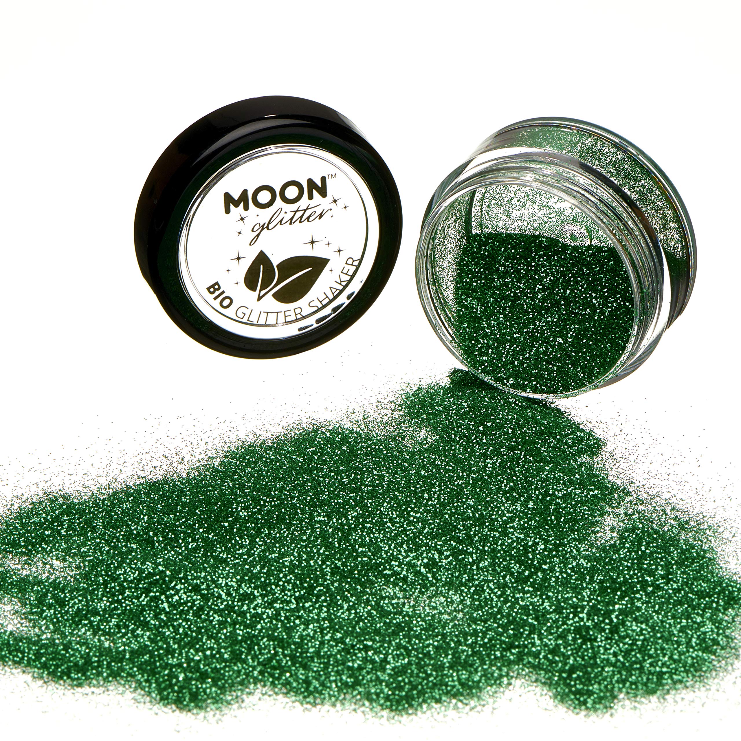 Moon Glitter - Biodegradable Eco Glitter Shaker (5g) - Green Cosmetic Bio Glitter for Face, Body, Hair, Nails 6