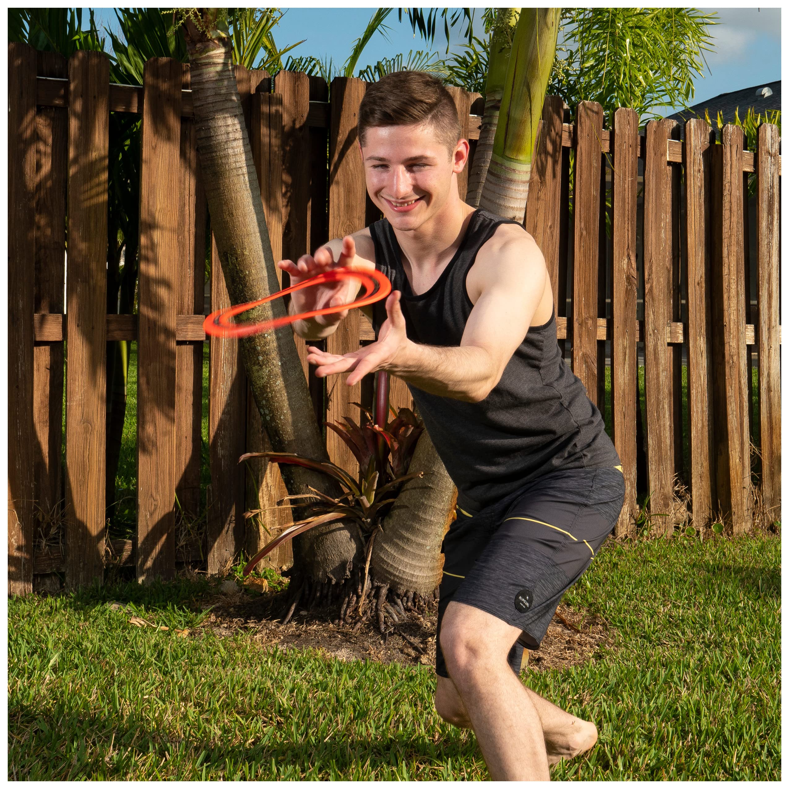 Aerobie Sprint Flying Ring - Precise Throwing | 25.4 cm Diameter | Orange 8