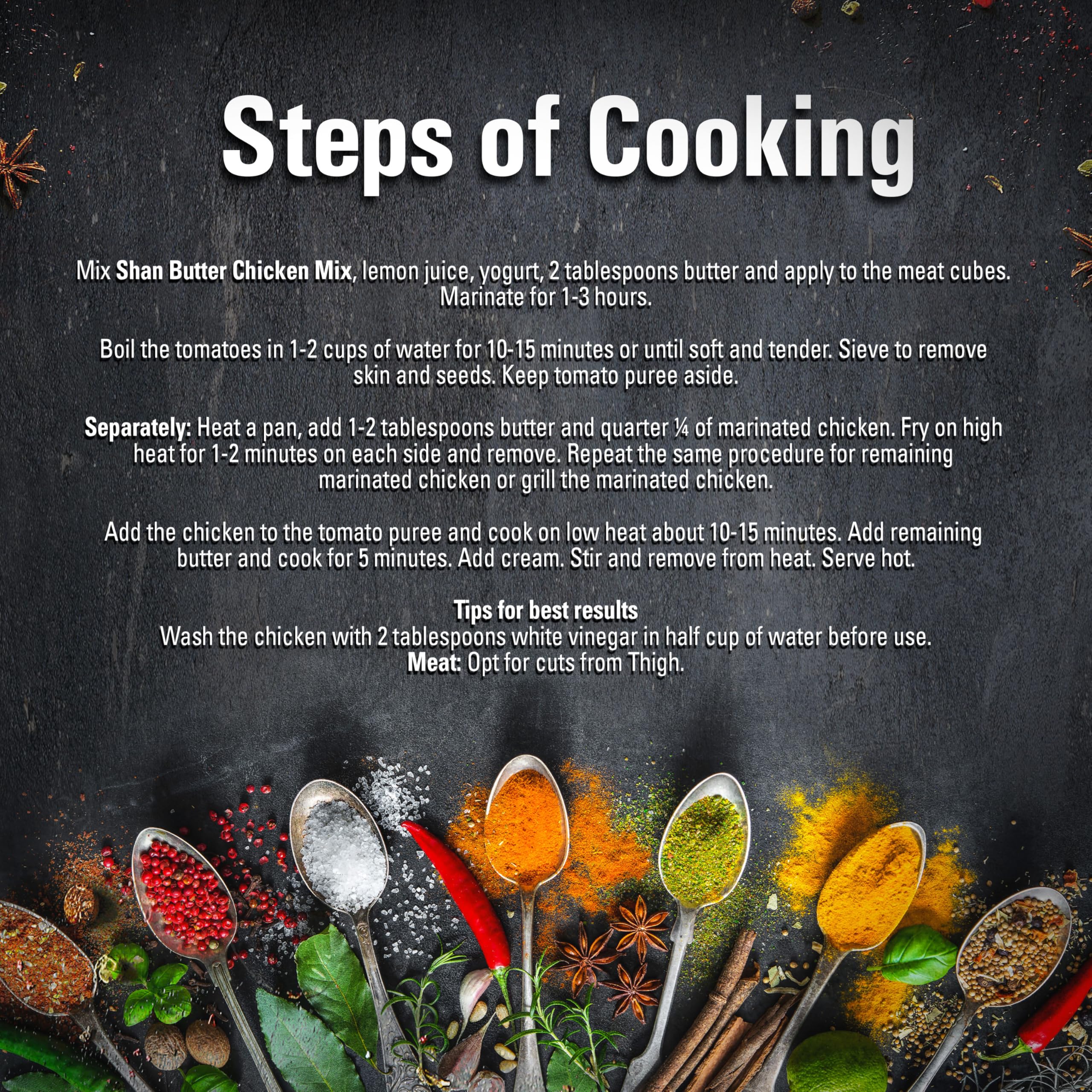 SHAN Butter Chicken Gewürzmischung, 50 g 12