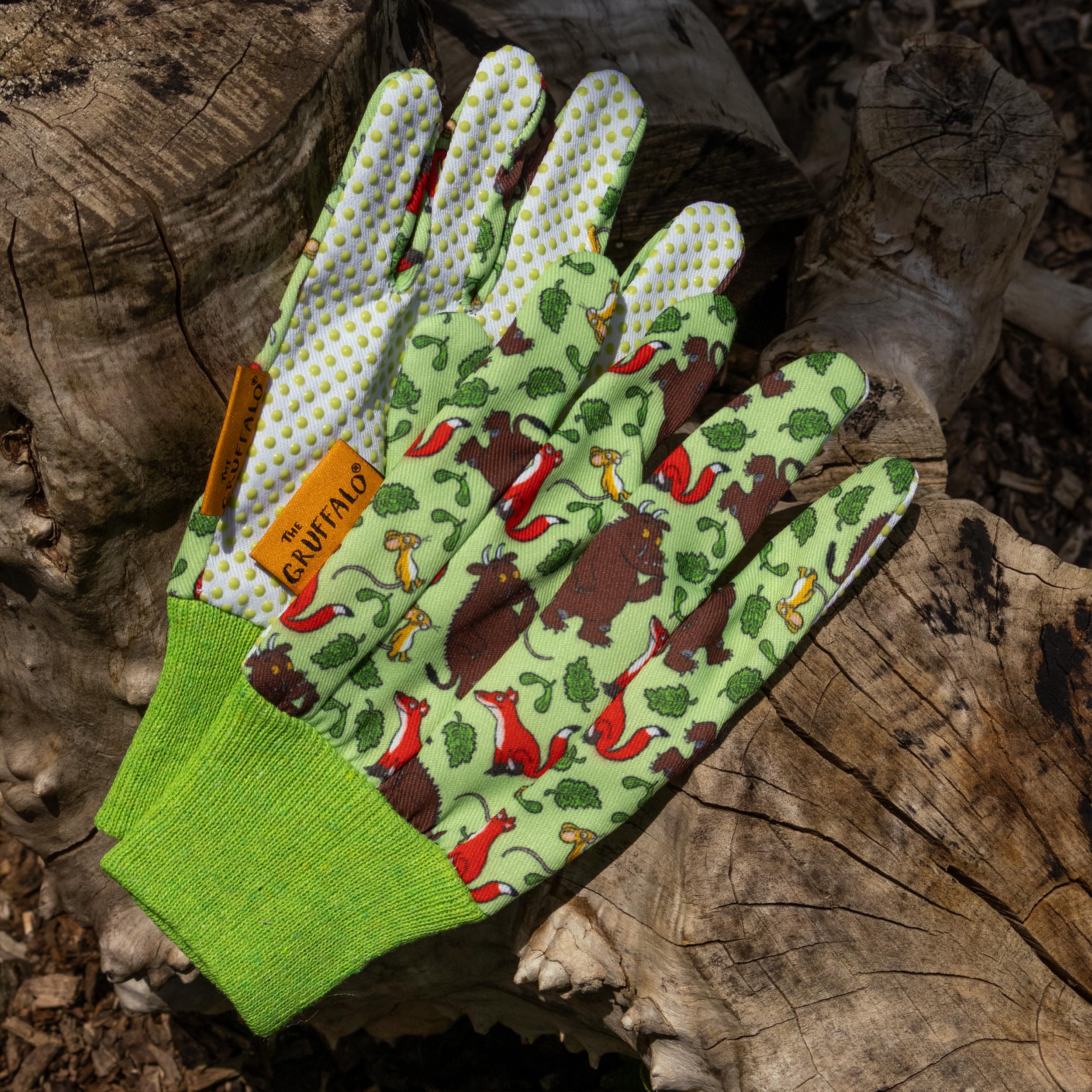 Robert Frederick The Gruffalo Kids Gardening Gloves - Padded Non-Slip Grip | Ages 5+ 2
