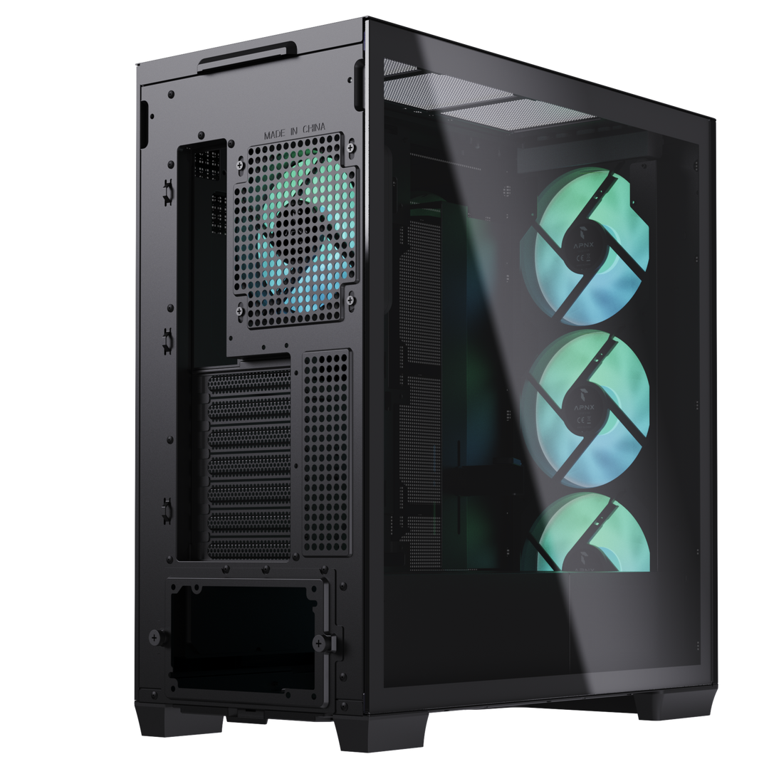 APNX Creator C1 Black Mid Tower Case