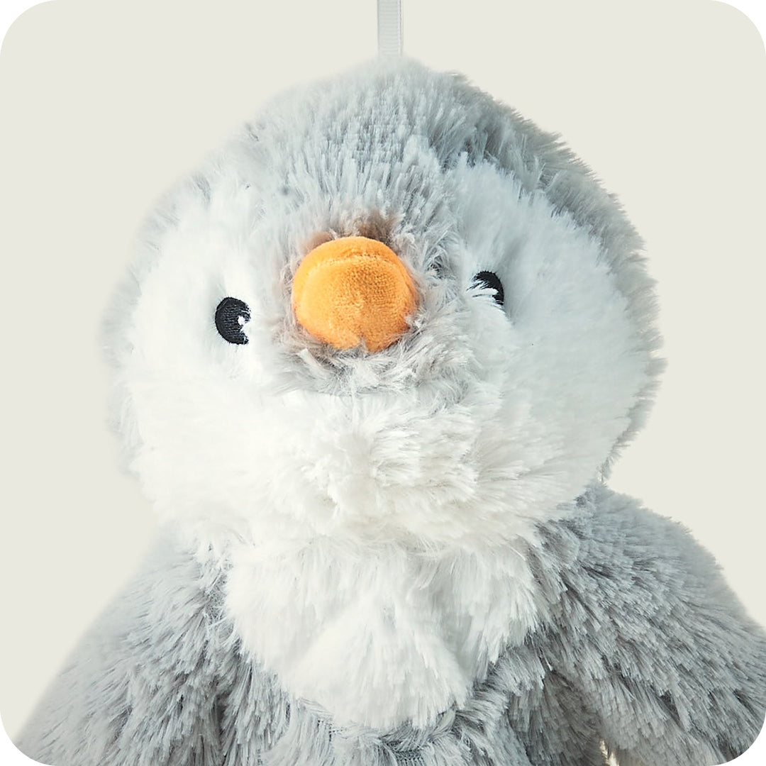 Warmies 3D-Wärmflasche – Grauer Pinguin