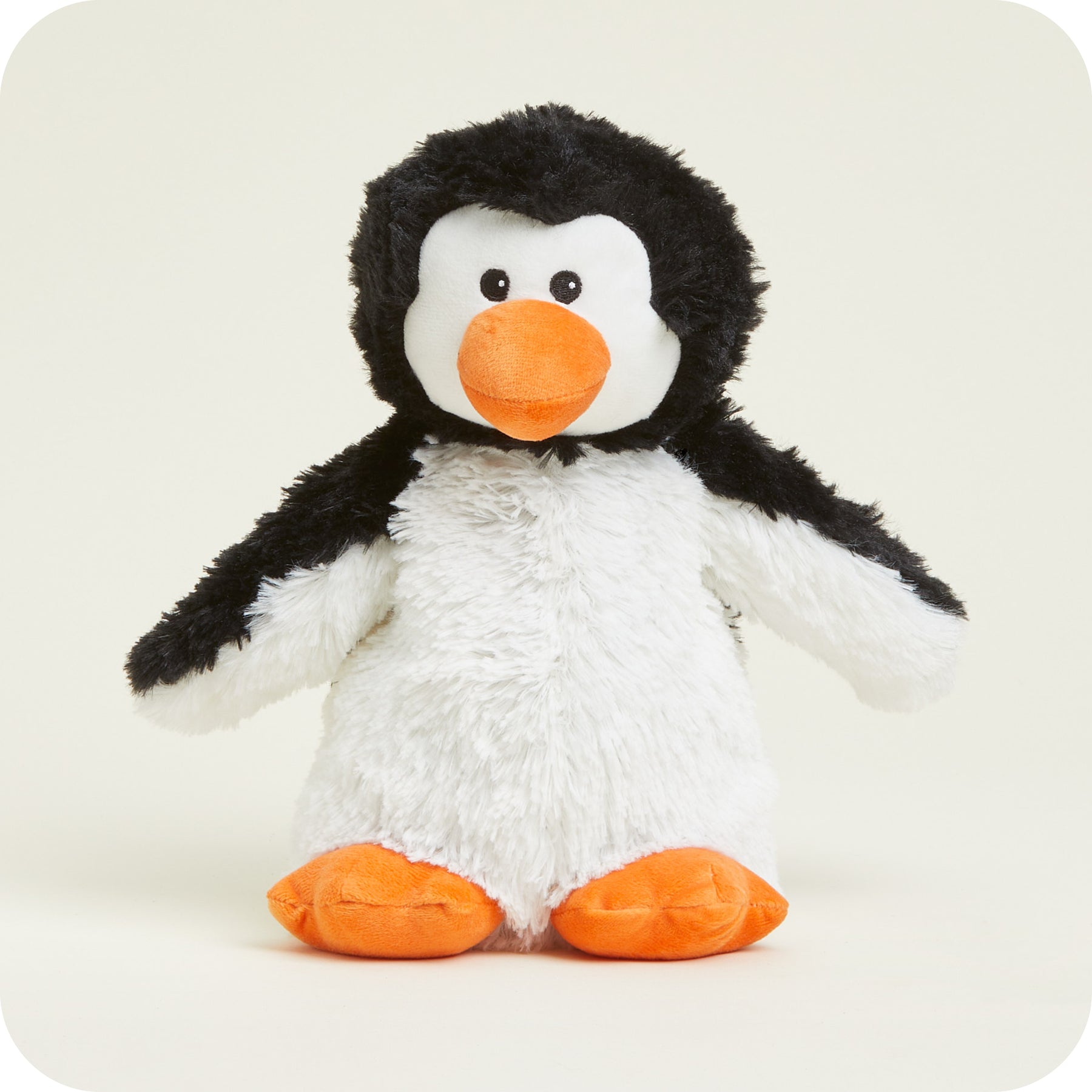 Warmies Black and White Penguin Heatable Plush Toy 1