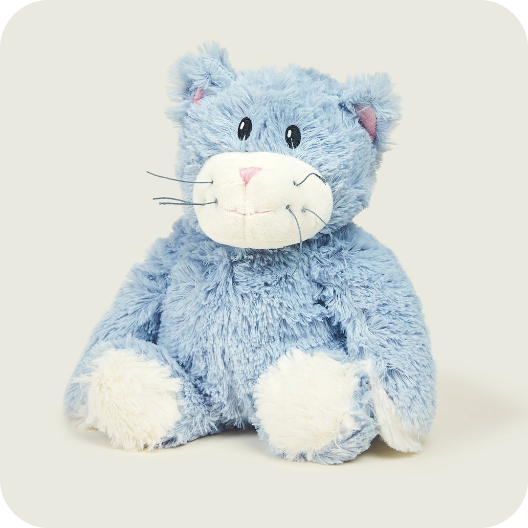 Warmies 13" Blue Cat - Microwaveable Lavender Scented