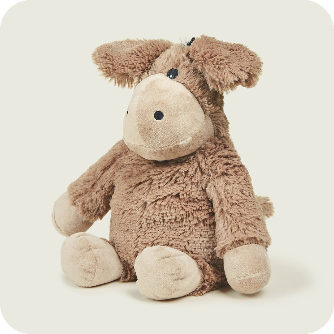 Warmies 13'' Donkey - Fully Heatable Cuddly Toy scented with French Lavender