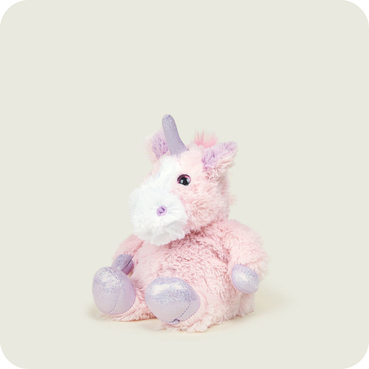 Warmies Junior Sparkly Pink Unicorn 9"