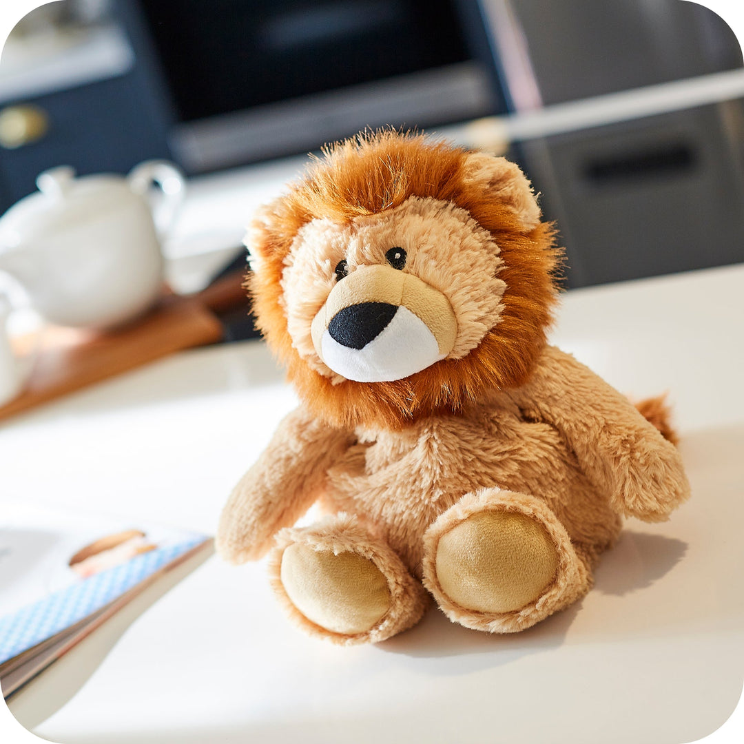 Warmies 13'' Lion - Fully Heatable Cuddly Toy scented with French Lavender