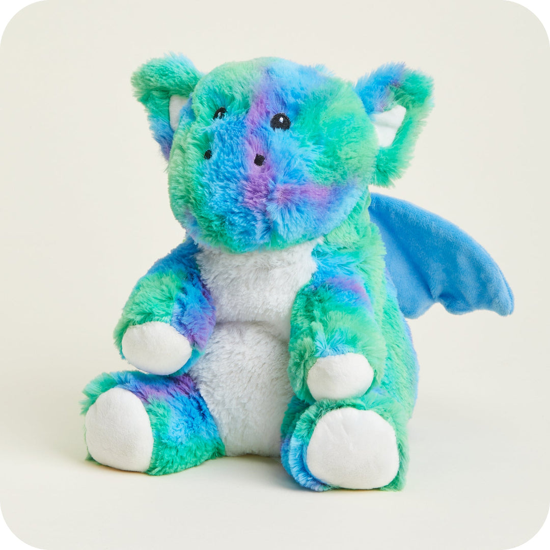 Warmies 13'' Rainbow Dragon - Fully Heatable Cuddly Toy scented with French Lavender