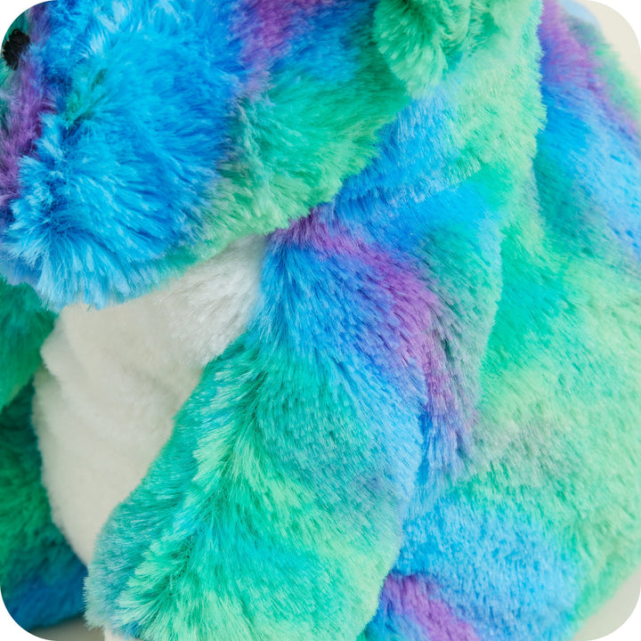 Warmies 13'' Rainbow Dragon - Fully Heatable Cuddly Toy scented with French Lavender