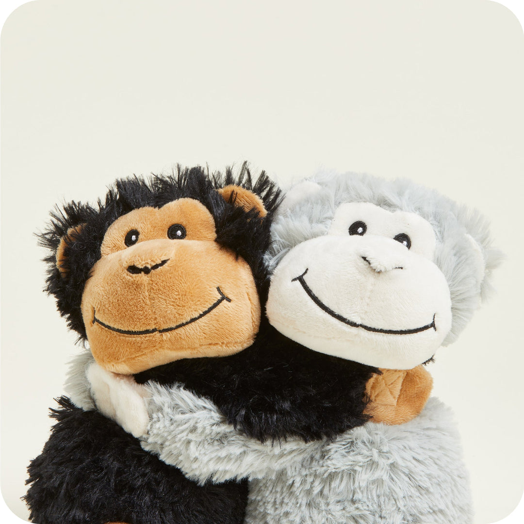 Warmies 9'' Warm Hugs Monkeys – vollständig erwärmbares Stofftier mit französischem Lavendelduft