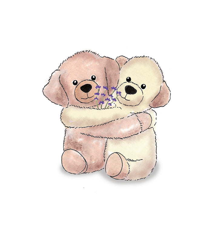 Warmies 9" Warm Hugs Puppies - vollständig erwärmbares Stofftier mit französischem Lavendelduft