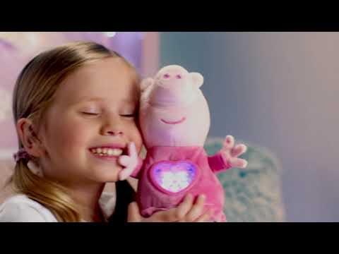 Peppa Pig Sleepover Plüschtier – Musikalisches Nachtlicht mit Schlafsack 3