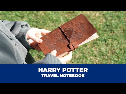 Harry Potter Travel Journal PU Leather Notebook Diary