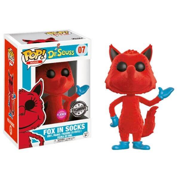 Dr. Seuss Zorro en Calcetines Exclusivo Funko 13055 Pop! Vinilo #07