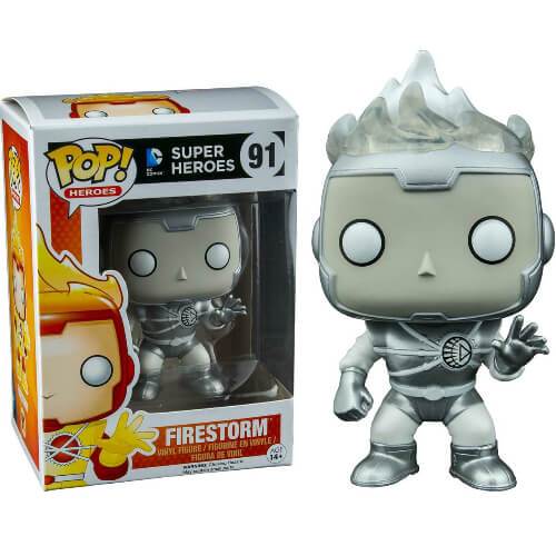 DC Comics Firestorm (White Lantern) Exclusivo Funko 10469 Pop! Vinilo #91