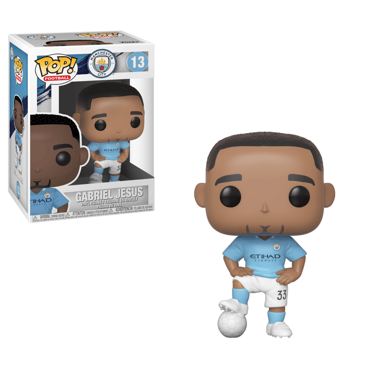 Football (Soccer) Gabriel Jesus Funko 29212 Pop ! Vinyle #13