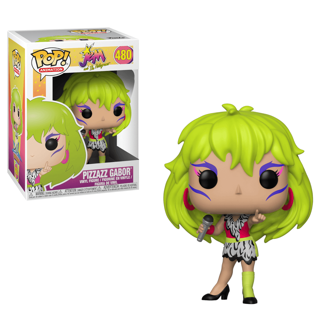 Jem and the Holograms Pizzazz Gabor Funko 32783 Pop! Vinile #480