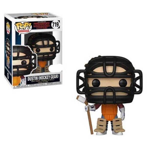 Stranger Things Dustin (Hockey Gear) Funko 35062 Pop! Vinilo #719