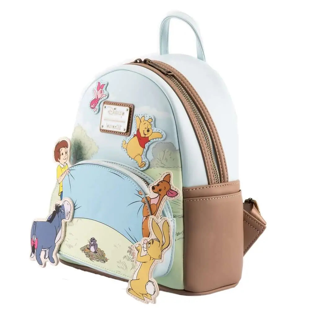 Loungefly Disney Winnie the Pooh 95th Anniversary Celebration Toss Mini-Rucksack für Damen